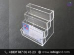 Business Card Holder Acrylic Box Front Desk Price in BD