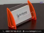 Business Card Holder Acrylic Box Front Desk Price in BD