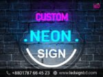 Custom Neon Sign Board Price in Bangladesh