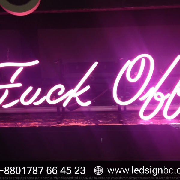 Custom Neon Signs & LED Neon Lights for Name Logo