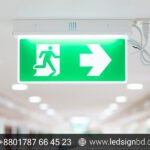 Emergency Exit Sign LED Light Indicator Price in BD