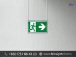 Emergency Exit Sign LED Light Indicator Price in BD