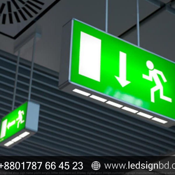 Fire Exit Directional Signage Maker Pricing