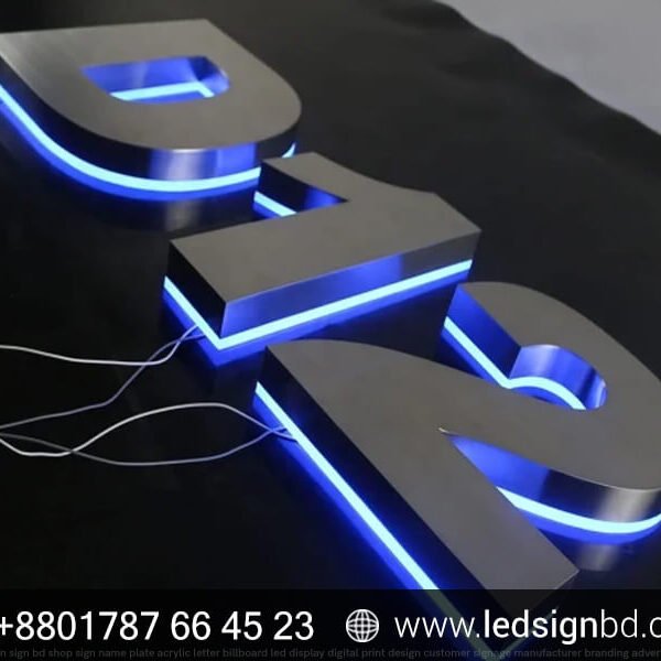 Acrylic Letter Sign Board price in Bangladesh