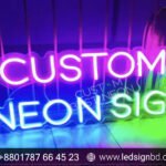Neon Sign Board Design & Price in Bangladesh