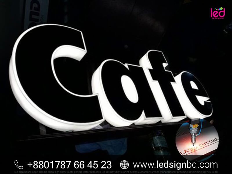 3D Acrylic Letter LED Sign ACP Board Price in BD