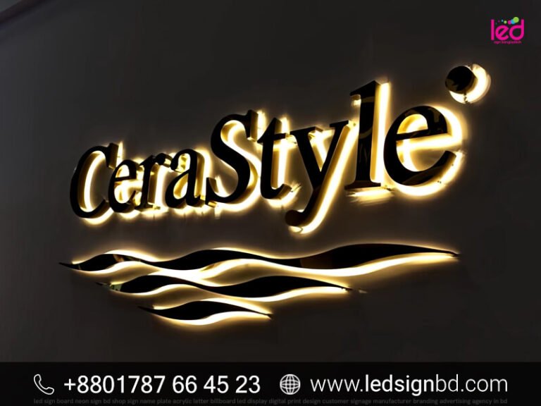 LED Sign Board Making & Acrylic Letter Price in BD