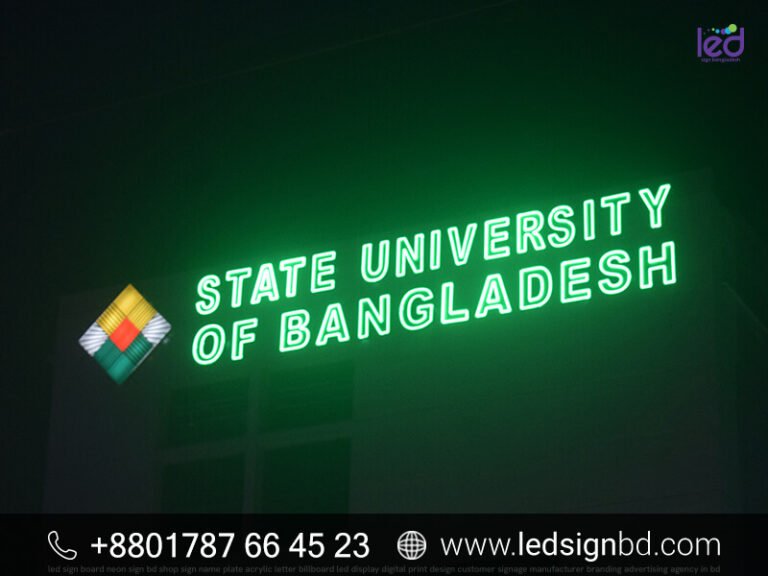 Neon Sign Box Type MS Metal Letter Custom Open Light