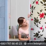 Custom Frosted Window Glass Film Sticker