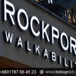 Illuminated Acrylic Letter Sign Custom Made in BD