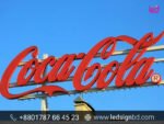 Coca Cola Store & Shop Letter Signage Price