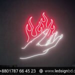 Firey LED Neon Sign Light price in Bangladesh