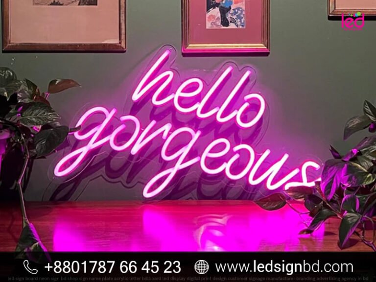 Customized Neon Lights with Artistry & Creativity