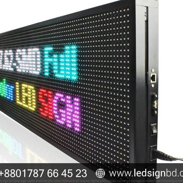 Custom Programmable LED Signage Pricing