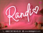 LED Neon Sign Name Plate Price in Bangladesh