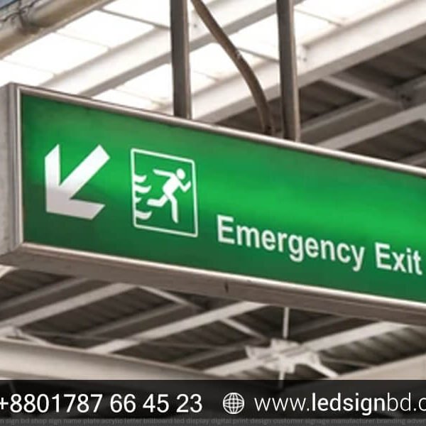 Emergency Exit Plan Signs & Symbols in BD