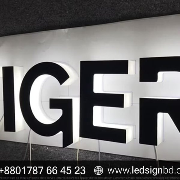 Restuarant LED Sign Board & Acrylic Letter Price in Bangladesh