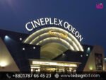 Cineplex LED Sign Boards & Custom Acrylic SS Bata Model