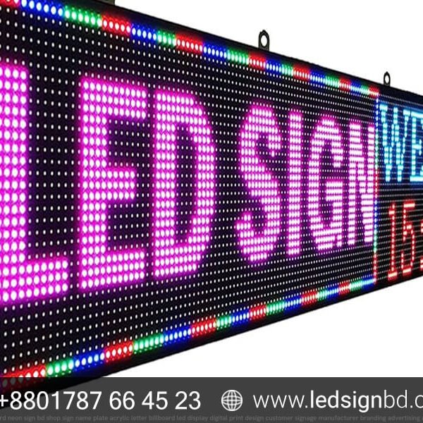 Digital LED Sign Board Cost in Bangladesh