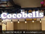 Acrylic Letters Sign Board & LED Module Light Price