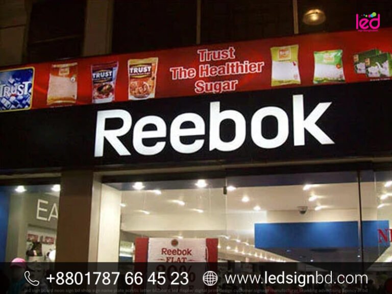 Acrylic Top Letter & LED Sign Board Prices in Bangladesh