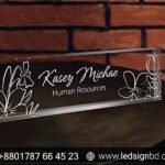 Custom Desk Name Plates for Doctors in Bangladesh