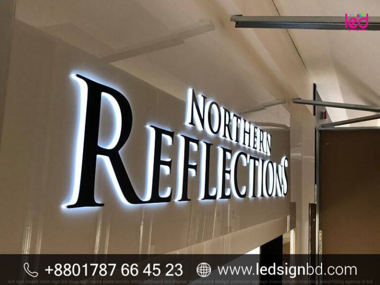 Outdoor LED Channel Lighted Letter Signs Price in BD