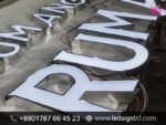 Customizable 3D SS Bata Model LED Sign Board Acrylic Letter Signs