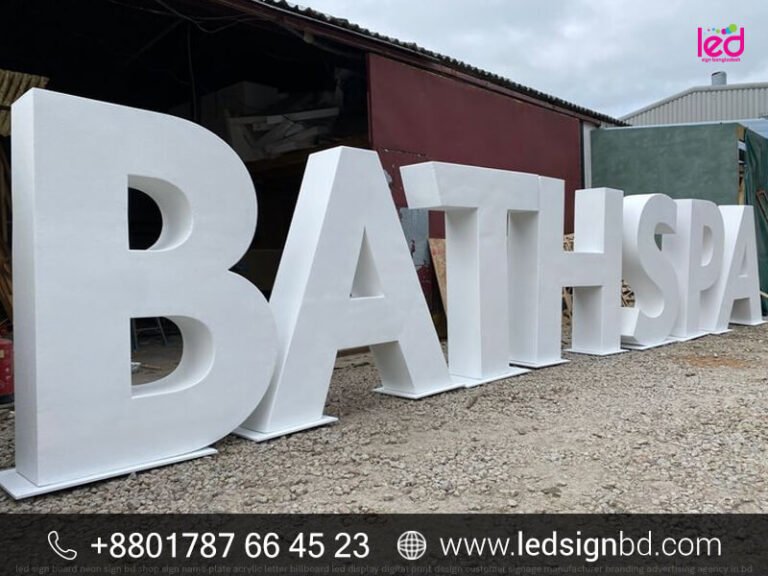 Plastic 3D Letter for Indoor & Outdoor Building