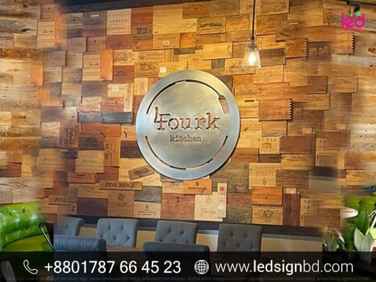 Name Plate Design for Restaurant Pricing