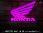 Custom LED Bike Name Plate Price in Bangladesh