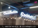 Acrylic Letters Sign Board & LED Module Light Price