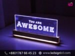 Acrylic LED Signs Quality and Customization