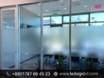 Office Glass Sticker Design & Printing Company