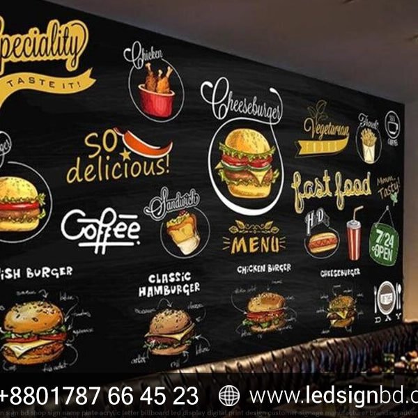 Restaurant Interior Design Sticker Provider