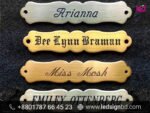 Wooden Custom Saddle Name Plates Pricing