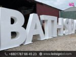 Plastic 3D Letter for Indoor & Outdoor Building