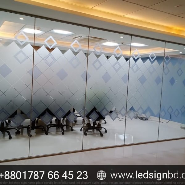 Thai Glass Frosted Sticker Price in Bangladesh