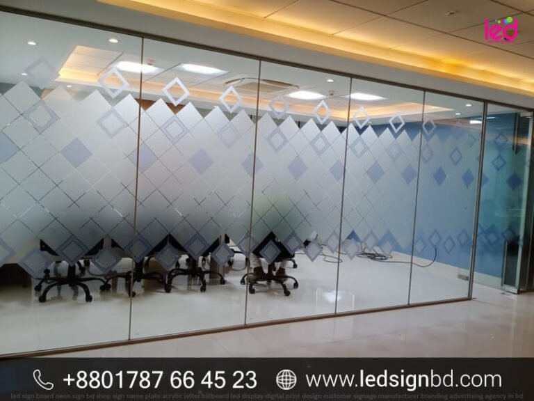 Thai Glass Frosted Sticker Price in Bangladesh