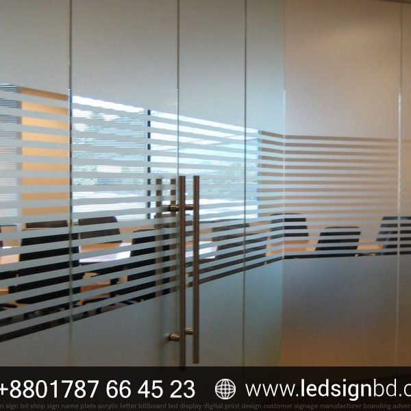 Glass Sticker Supplier and Printing Company