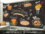 Restaurant Interior Design Sticker Provider