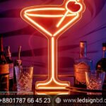 Unique Bar Neon Sign Board Design Pricing