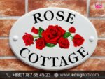 Rose House Nameplate Supplier & Maker