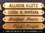 Wooden Custom Saddle Name Plates Pricing