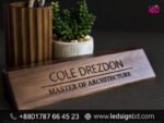 Wooden Custom Hospital Name Plates Pricing