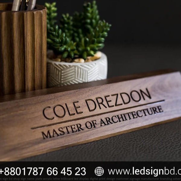 Wooden Custom Hospital Name Plates Pricing