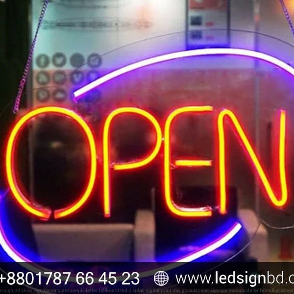 Neon Sign Board Price in Dhaka Bangladesh