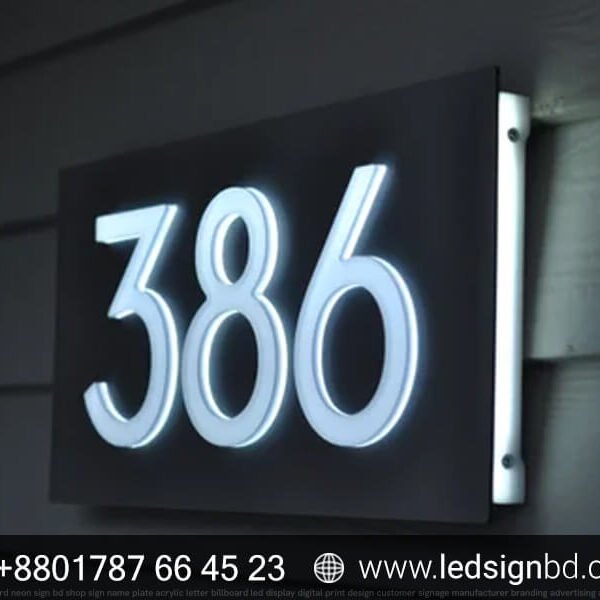 3D Acrylic SS Letter Signs Pricing & Designs in Bangladesh