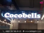 Acrylic Letters Sign Board & LED Module Light Price