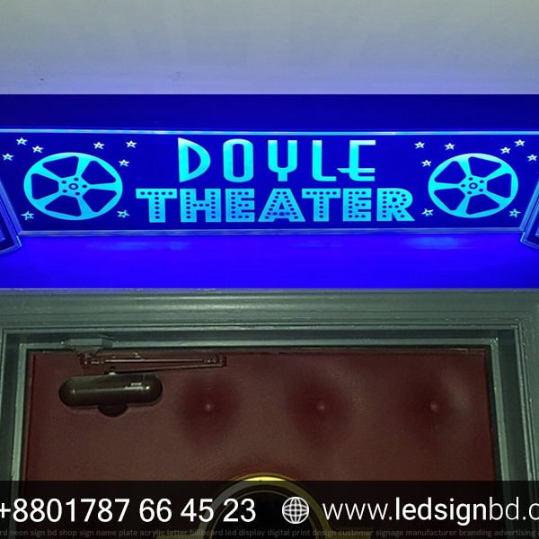 Theater LED Acrylic High Letter Pricing in Bangladesh